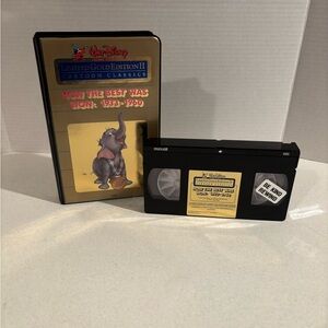 Disney Cartoon Classics VHS- How the Best Was Won: 1933-1960